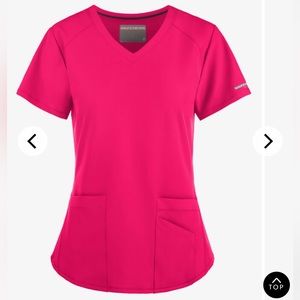 Sketchers Vibrance Pink Scrub Set